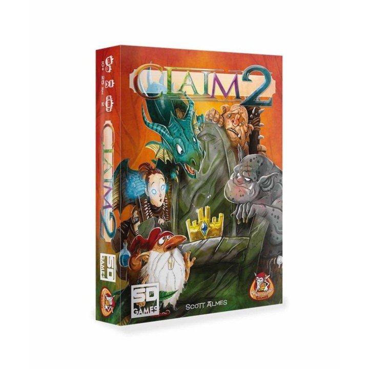 sd games juego de mesa claim 2 pegi 10