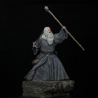 sd toys figura el senor de los anillos gandalf en moria 18 cm