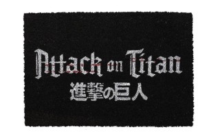 sd toys felpudo 60x40 cm logo attack on titan