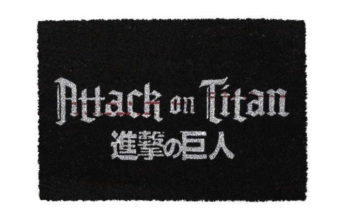 sd toys felpudo 60x40 cm logo attack on titan