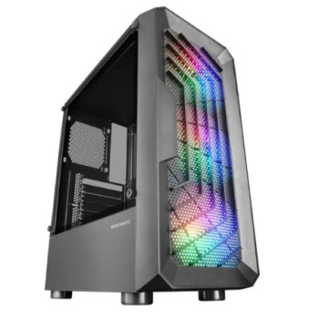 mars gaming caja ordenador mars gaming mc   tor atx frgb cristal templado negro