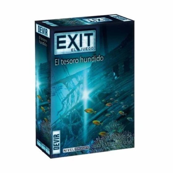 devir juego de mesa devir exit 7 el tesoro hundido