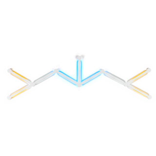 phoenix technologies phoenix aura kit de luces inteligentes rgb para pared control por app diseno mo