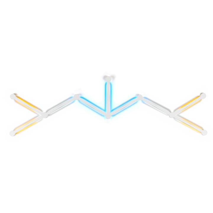 phoenix technologies phoenix aura kit de luces inteligentes rgb para pared control por app diseno mo