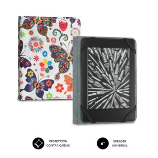 subblim funda subblim clever ebook case 6 pulgadas mariposas