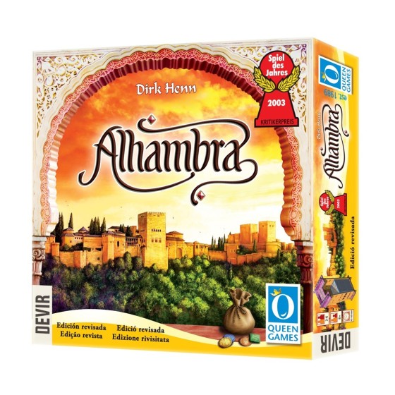 devir juego de mesa devir alhambra pegi 8