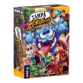 devir juego de mesa devir zampa monstruos
