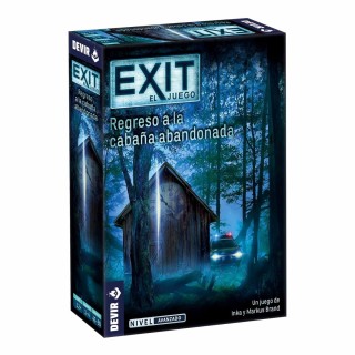 devir juego de mesa devir exit regreso a la cabana abandonada