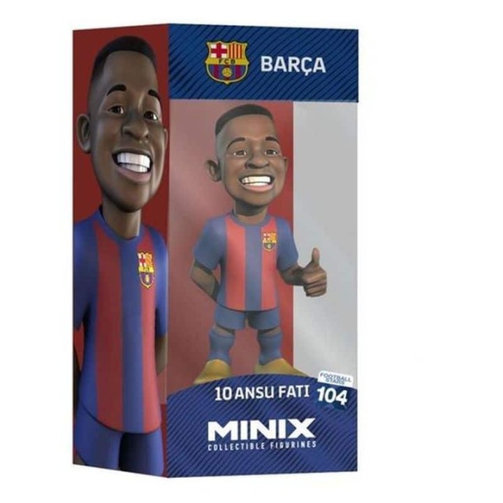 minix figura minix futbol club barcelona ansu fati 12 cm