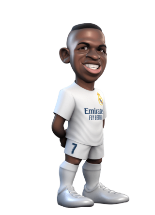 minix figura minix real madrid vinicius