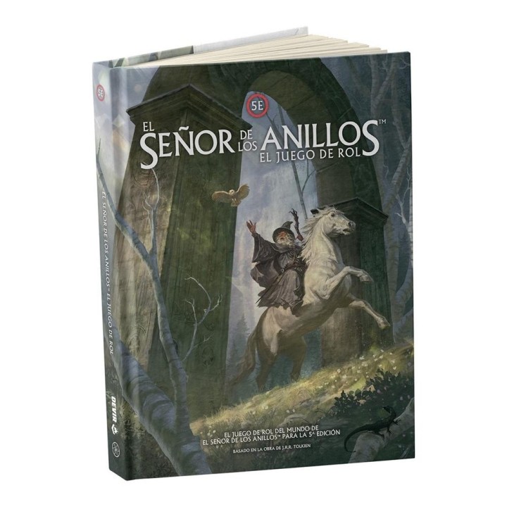 devir juego de rol el senor de los anillos    reglamento basico