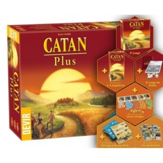 devir juego de mesa devir catan plus pegi 10