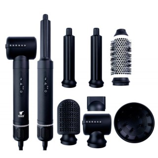 thulos secador de pelo thulos 7 en 1 th   by25 color negro 1400w