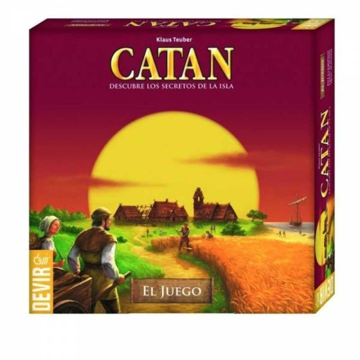 devir juego de mesa devir colonos de catan 4 jugadores