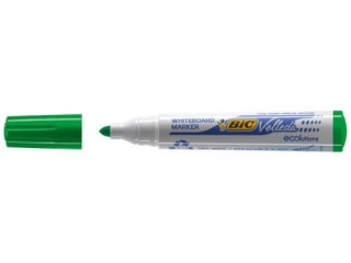 bic marcador para pizarra blanca 1701 tinta a base de alcohol trazo 1,5mm. verde velleda 904940  pac