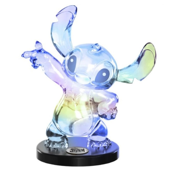 enesco figura transparente enesco disney stitch edicion limitada