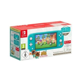 consola nintendo switch lite turq+animal incluye juego animal crossing new horizons