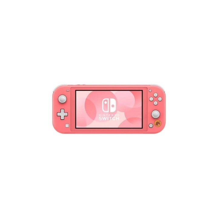 consola nintendo switch lite coral+animal incluye juego animal crossing new horizons