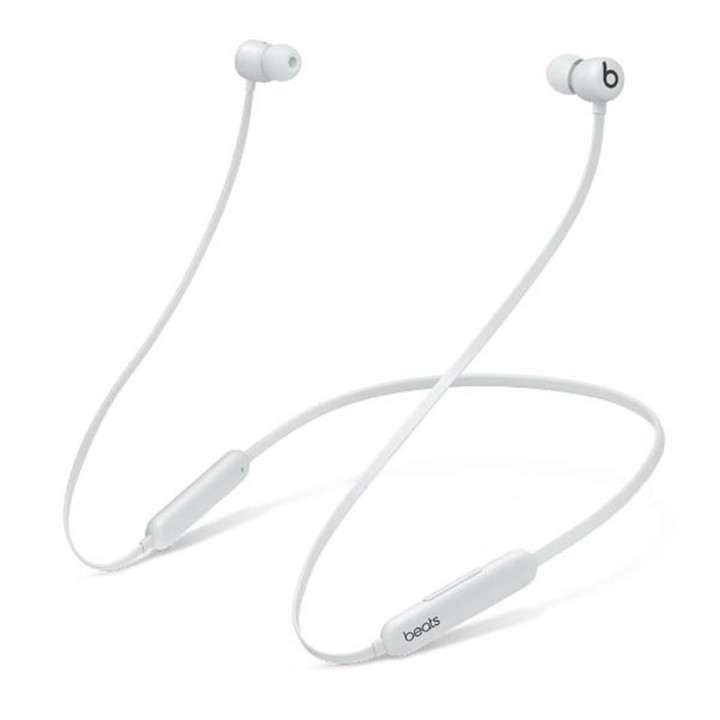 apple auriculares apple beats flex inalambrico gris