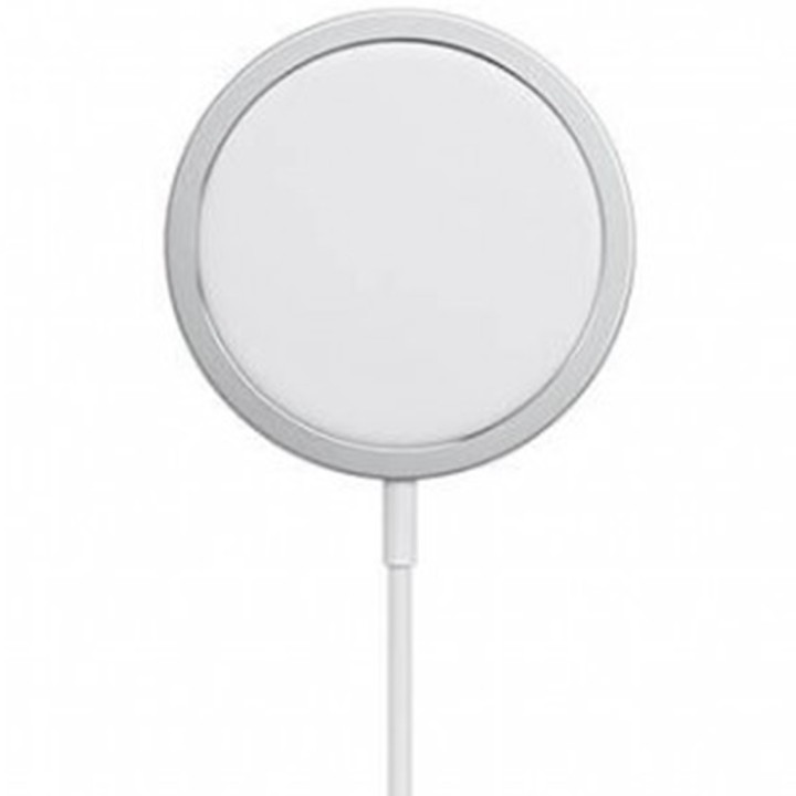 apple cargador apple magsafe 20w usb tipo c carga rapida inalambrica    blanco