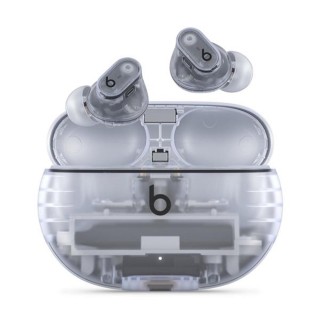 apple auriculares apple studio buds inalambrico transparente