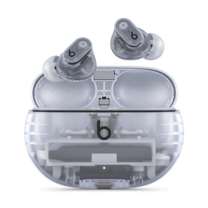 apple auriculares apple studio buds inalambrico transparente