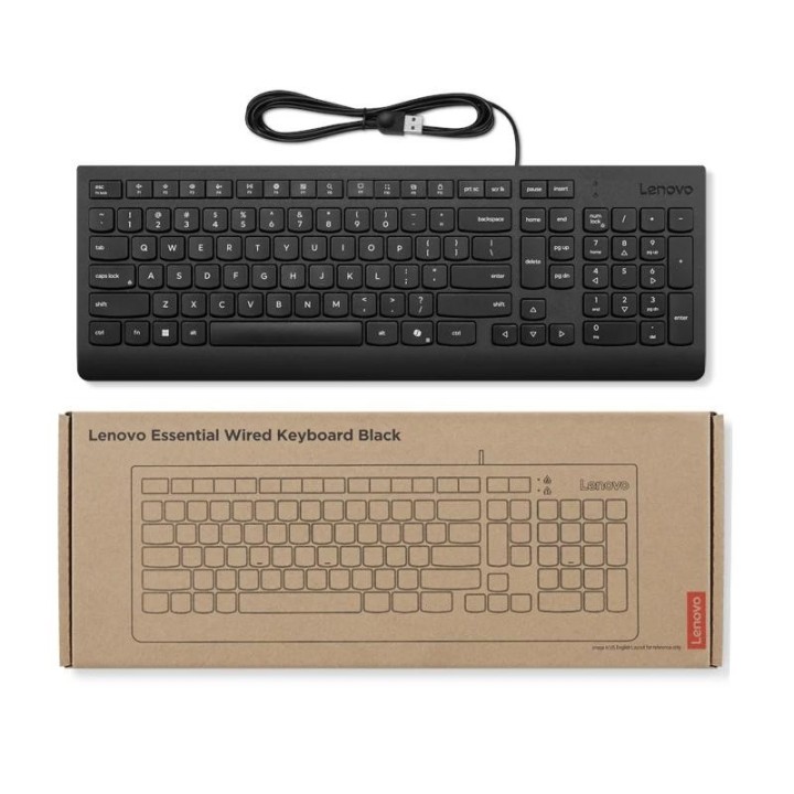 lenovo teclado con cable usb