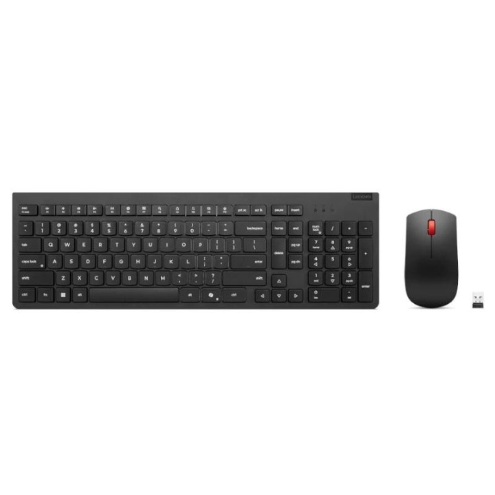 lenovo 4x31r64484 teclado + raton inalambrico negr