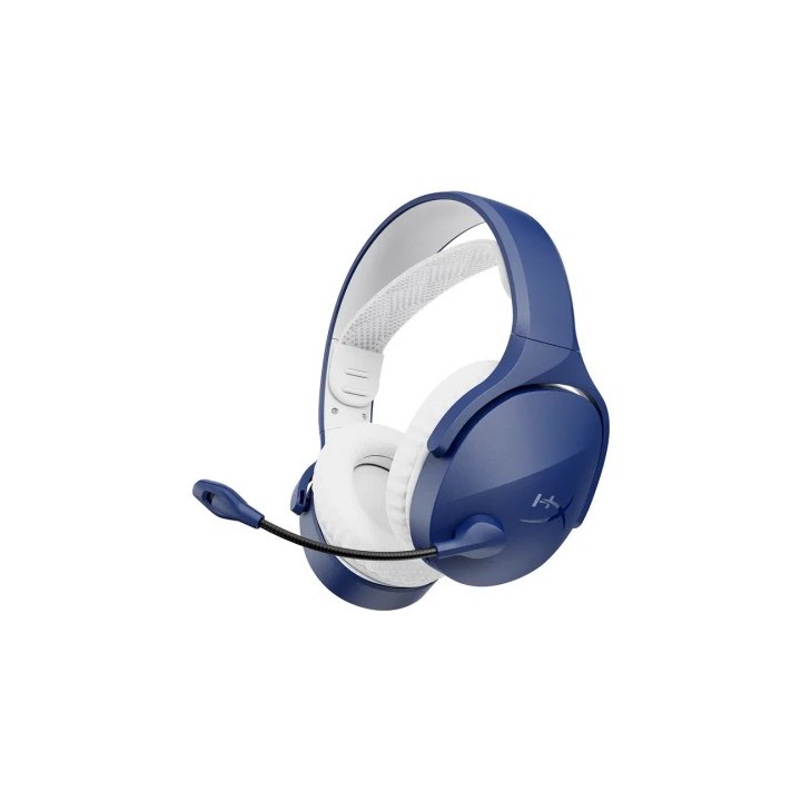 hyperx hp hyperx cloud jet  auriculares gaming inalambricos  azul claro