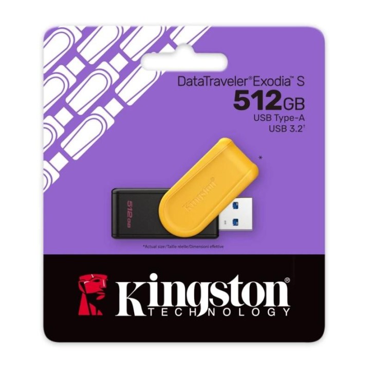 kingston datatraveler exodia s 512gb usb 3.2 gen 1