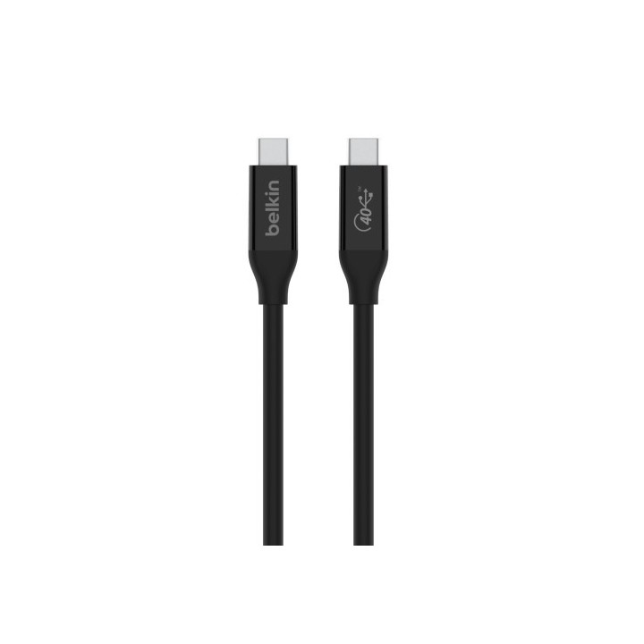 belkin belkin inz001bt0.8mbk cable usb 0,8 m usb4 gen 3x2 usb c negro