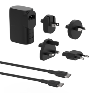 belkin belkin bpz003bt1mbk b6 universal negro corriente alterna carga rapida interior