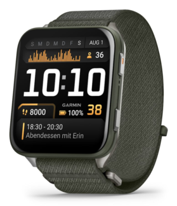 smartwatch garmin venu x1 verde