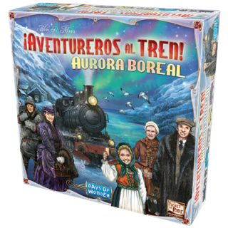 juegos juego de mesa aventureros al tren aurora boreal
