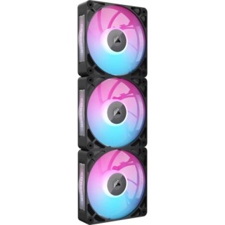 corsair ventilador caja corsair rx rgb max series, icue link rx120 rgb max, 120mm rgb fan, triple fa