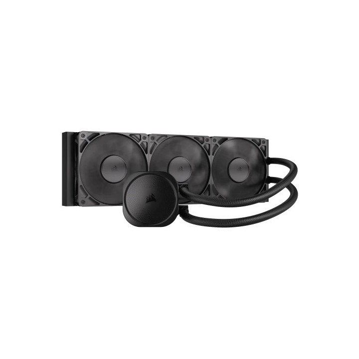 corsair corsair nautilus 360 rs placa base refrigerador de aire negro