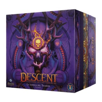 juegos juego de mesa descent  la guerra del traidor edad recomendada 14 anos