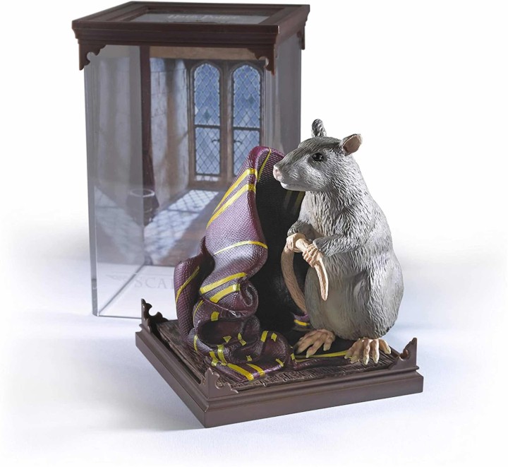 the noble collection figura the noble collection harry potter criaturas magicas scabbers
