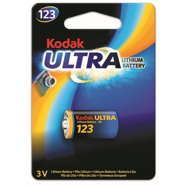 kodak blister pilas kodak mando litio ultra 123