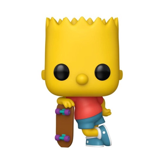 funko funko pop animacion the simpsons bart con skateboard 80071