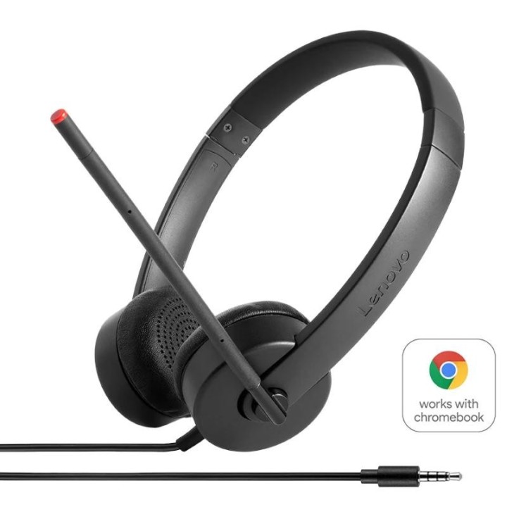 lenovo auriculares con microfono essential stereo