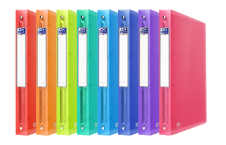 oxford oxford urban carpeta de carton a4 colores surtidos  pack  10 unidades