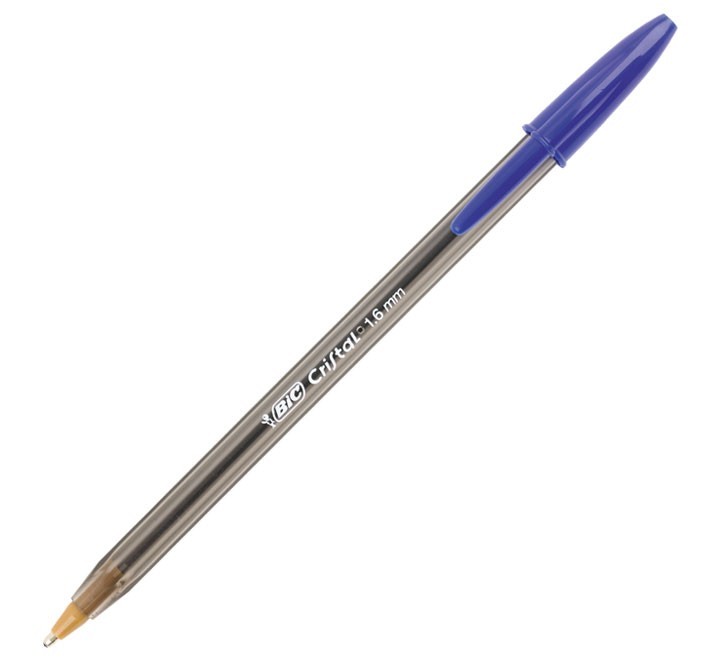 boligrafo bic cristal large 1.6 azul 880656