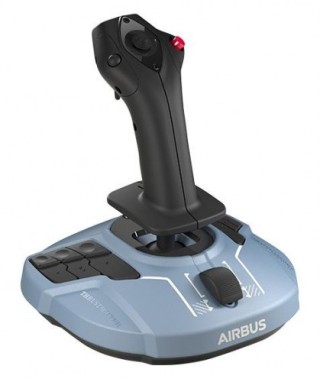 thrustmaster thrustmaster tca sidestick airbus edition negro, azul palanca de mando pc