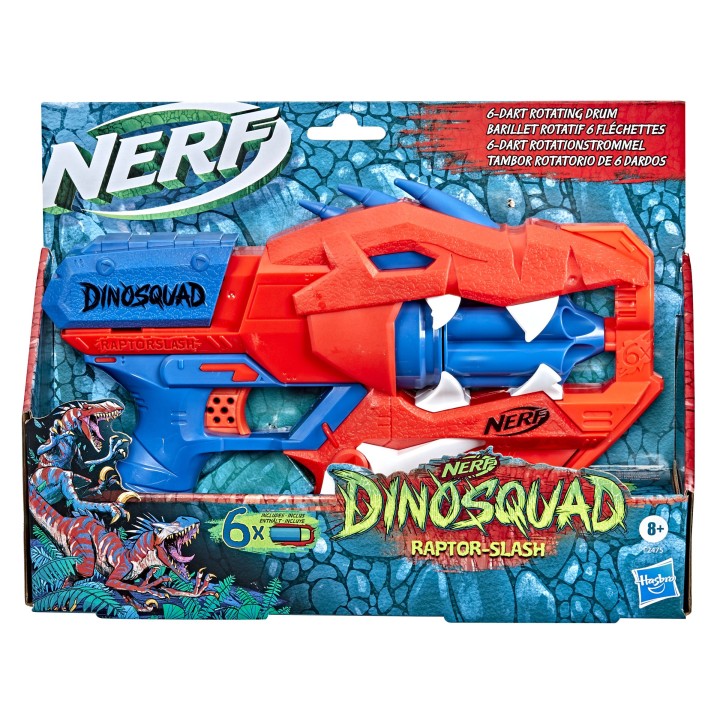 hasbro lanzador hasbro nerf dino squad raptor slash
