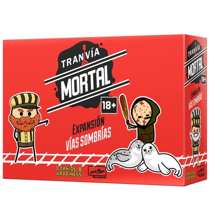 juegos juego de mesa tranvia mortal expansion vias sombrias pegi 18