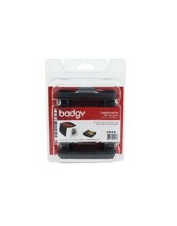 badgy consumible color para 100 impresiones badgy cbgr0100c