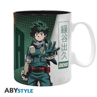 abystyle taza abystyle my hero academia deku y dynamight 460ml