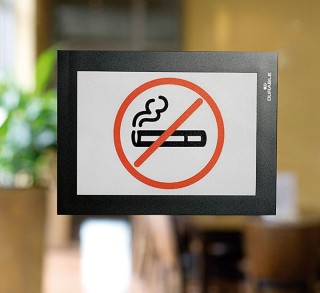 b. 2 marco durable duraframe adh a6 negro