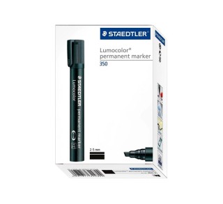 marcad. staedtler lumocolor p/bisel. negro 350 9